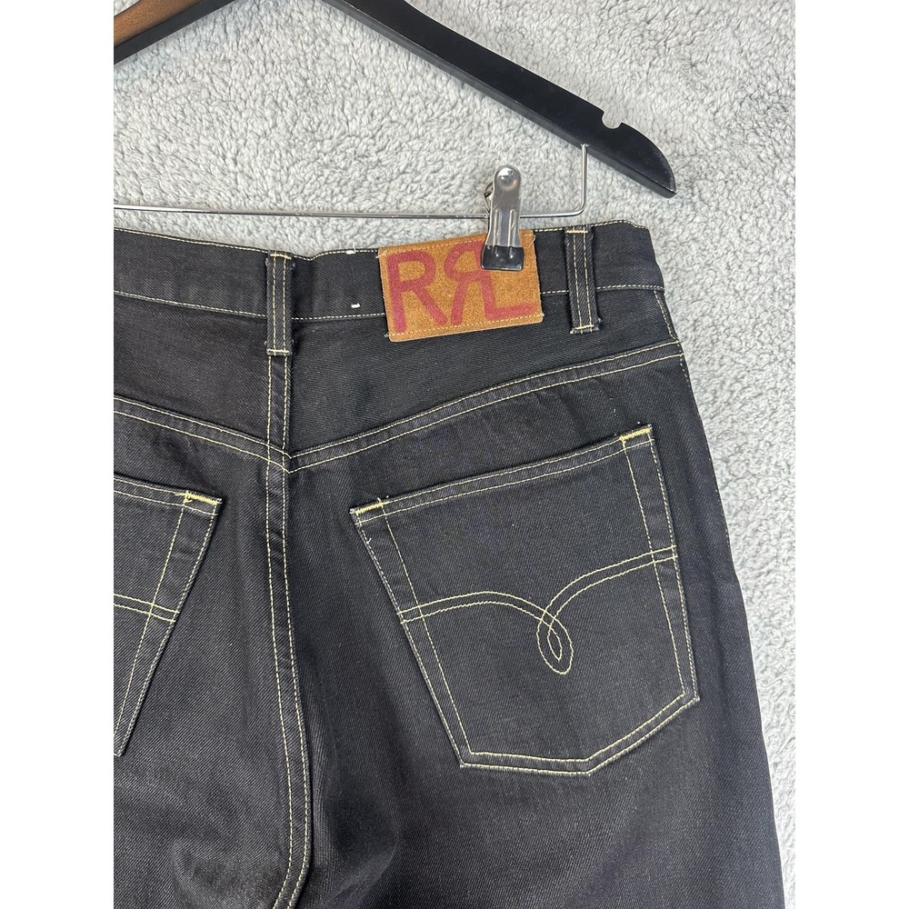 Ralph Lauren Men's Slim Straight Jeans - Black